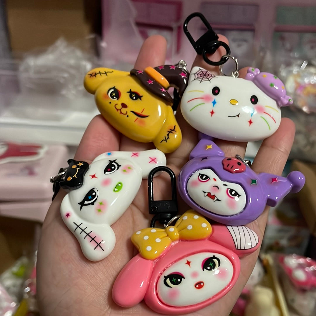 Sanrio halloween keychains