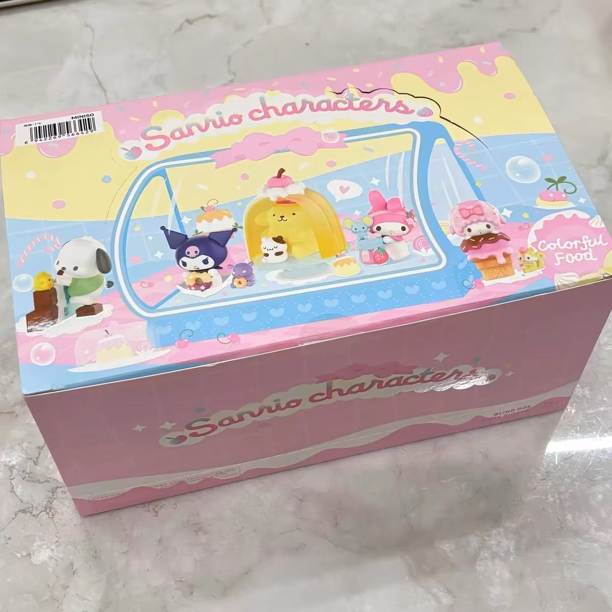 Sanrio kuromi pom melody piano pochacco cinna hangyodon snack series blind box