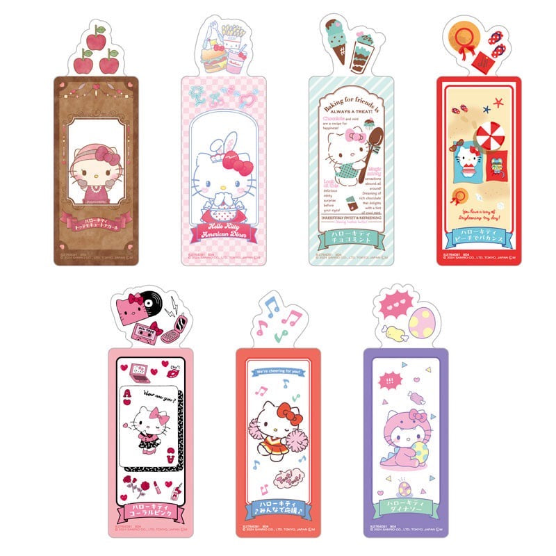 Hello Kitty 50th anniversary bookmark blind bag