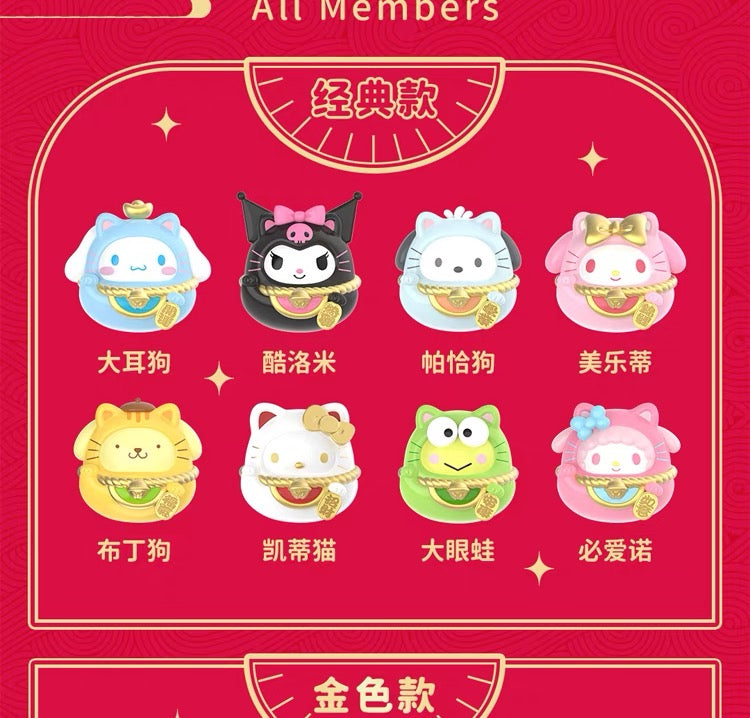 HM103 Sanrio Mini lucky cats figures