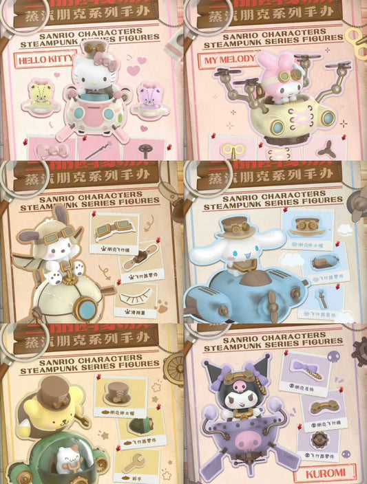 Sanrio characters steampunk series figures