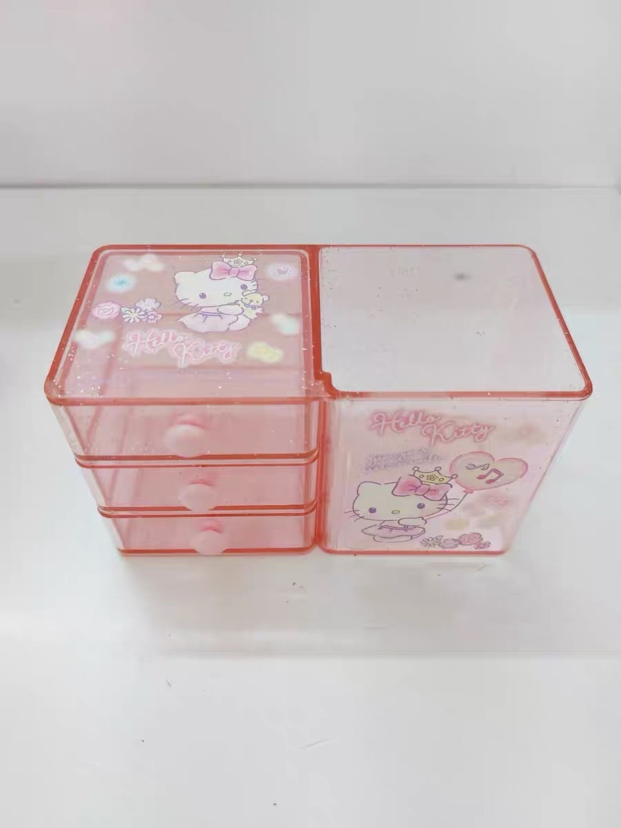 HP786 Hong Kong Sanrio Cartoon Anime Plastic Storage Box Authentic