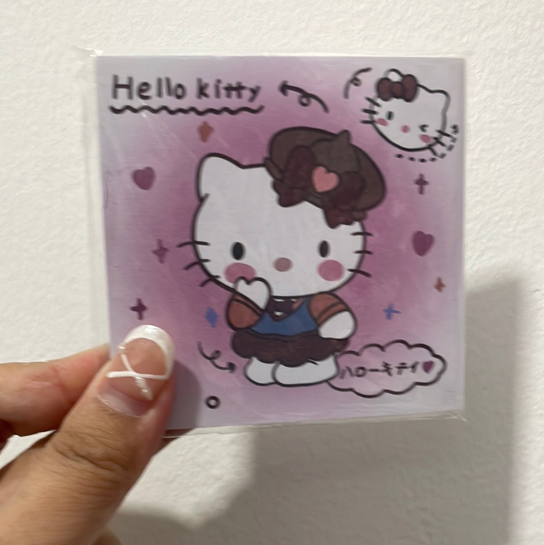 Clearance Hello Kitty memo pads