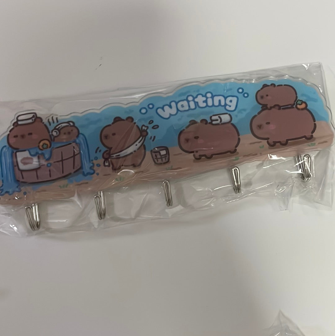 Capybara sticky hooks