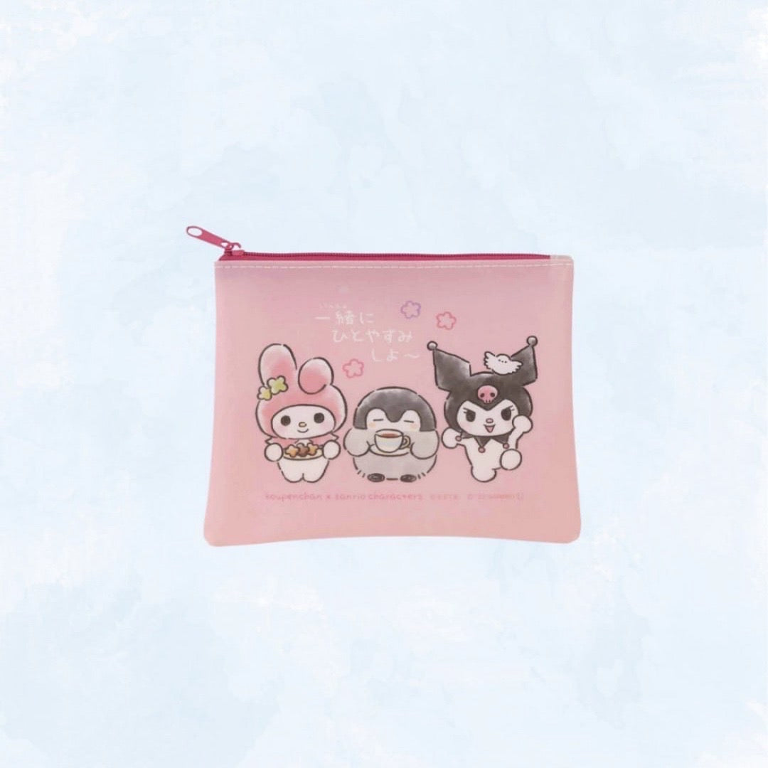 penguin sanrio collab pouch