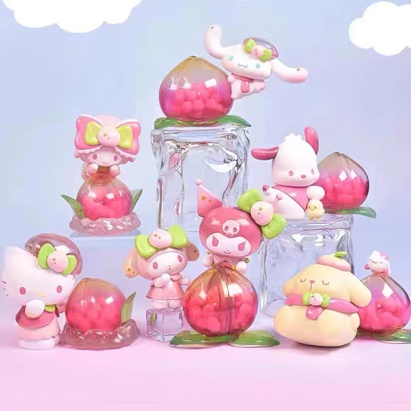 Lighting Deal ~~Top toy Sanrio characters vitality peach Paradise Blind box