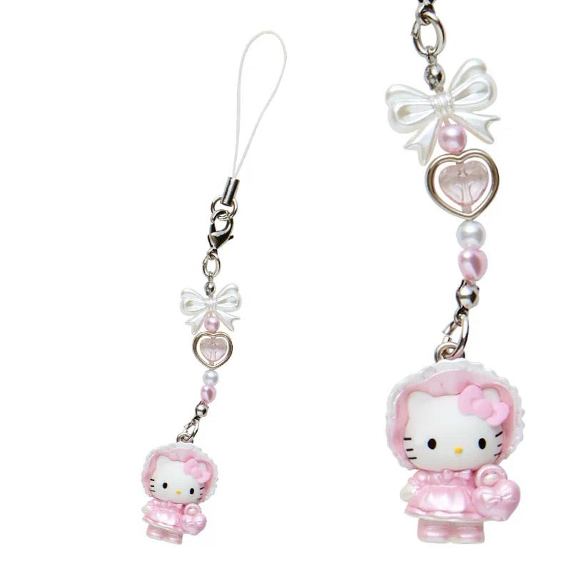 Hello Kitty Angel and Devil series phone charms