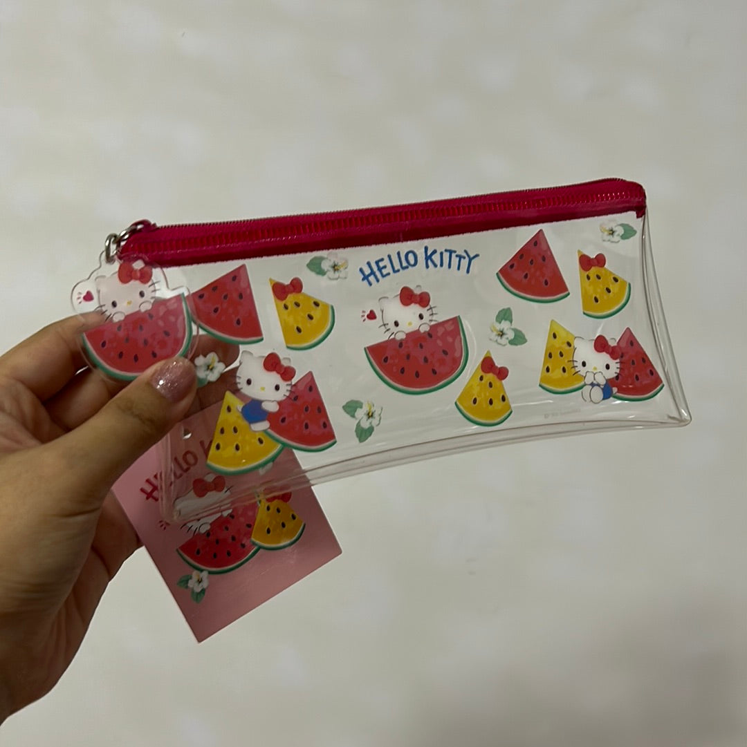 Fruits Pencil bag Melody Cinnamoroll Kuromi