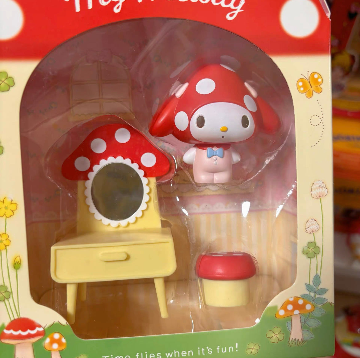 Sanrio mushroom series vintage set