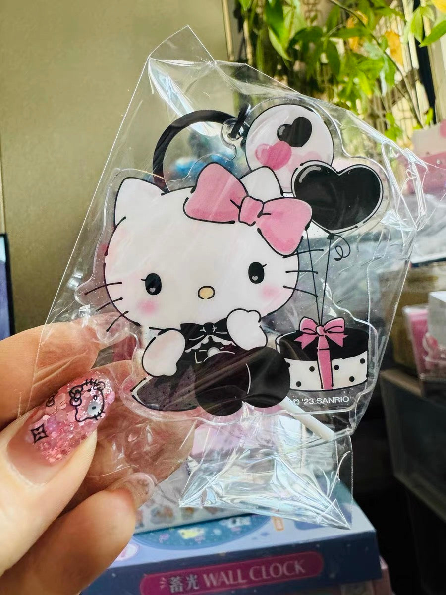 hello kitty cinna my melody balloon keychain blind box