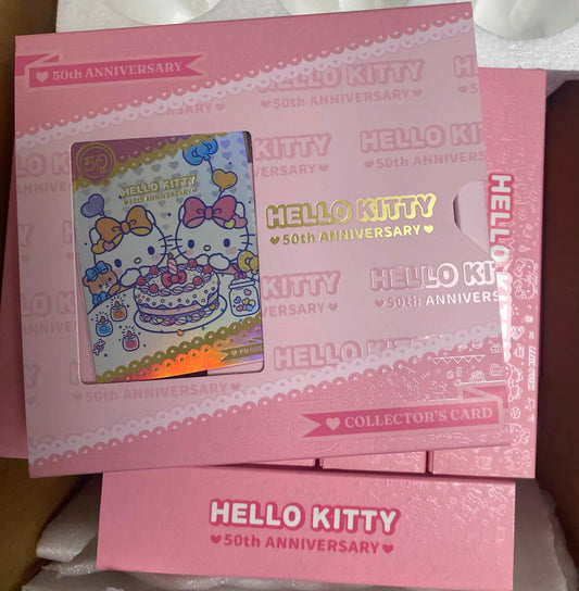 Hello Kitty 50th anniversary trading card