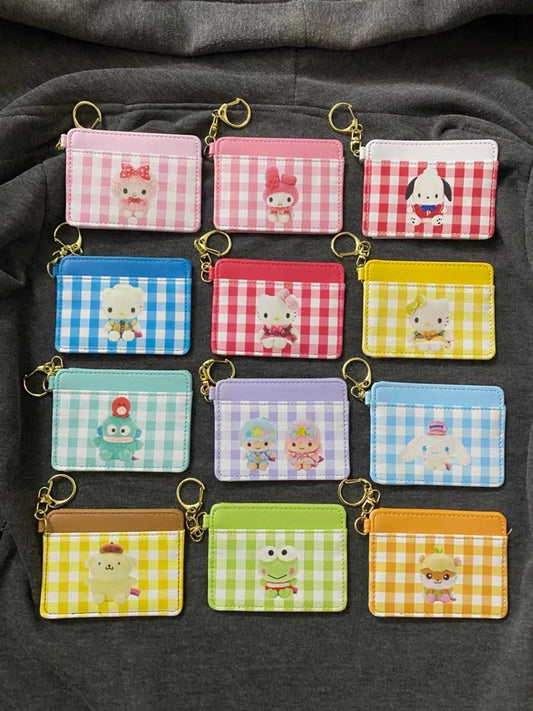 piano melody pochacco Daniel Kitty Mimi hangy twins Cinna Pom keroppi hamster card holder