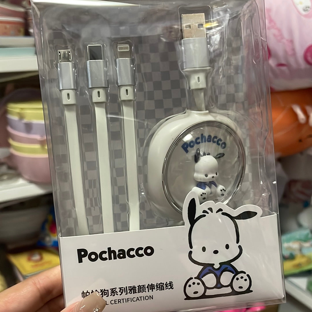 Clerance 50% off Pochacco charging cables