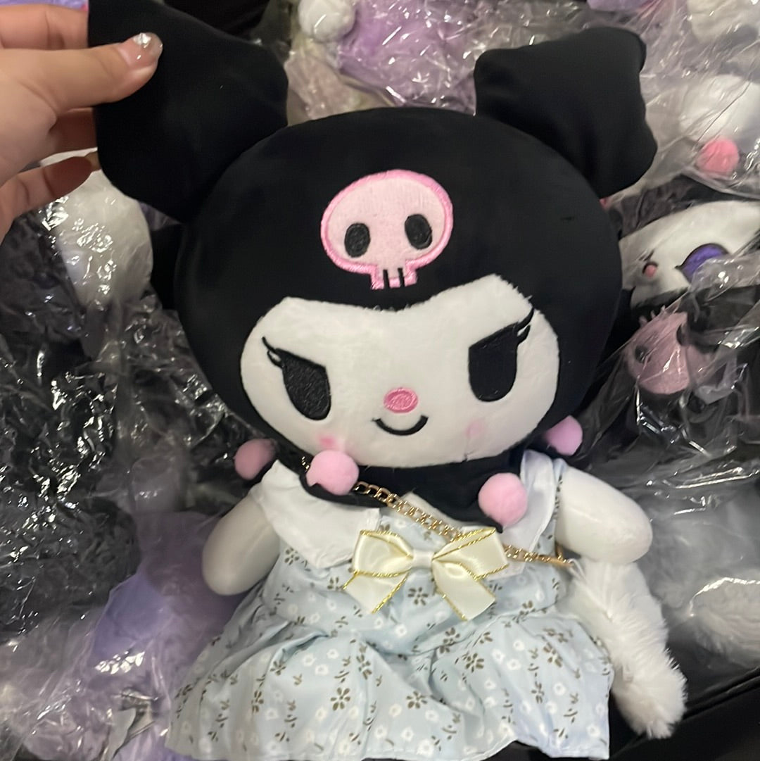 Clearance Kuromi flower dress plushy