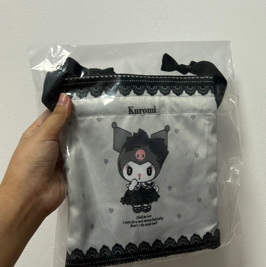 Lolita kuromi drawstring bags Lolita My Melody