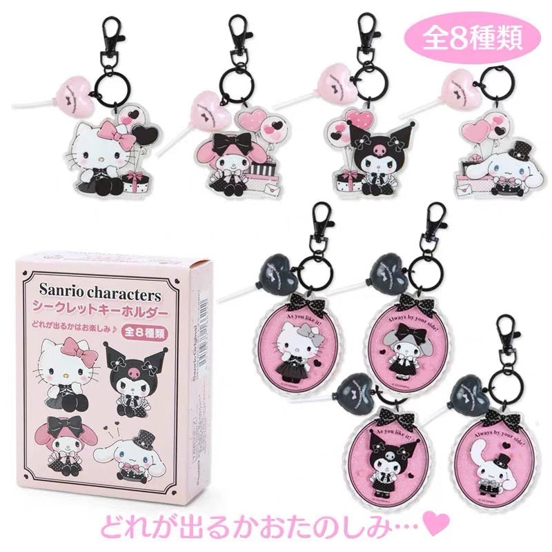 hello kitty cinna my melody balloon keychain blind box