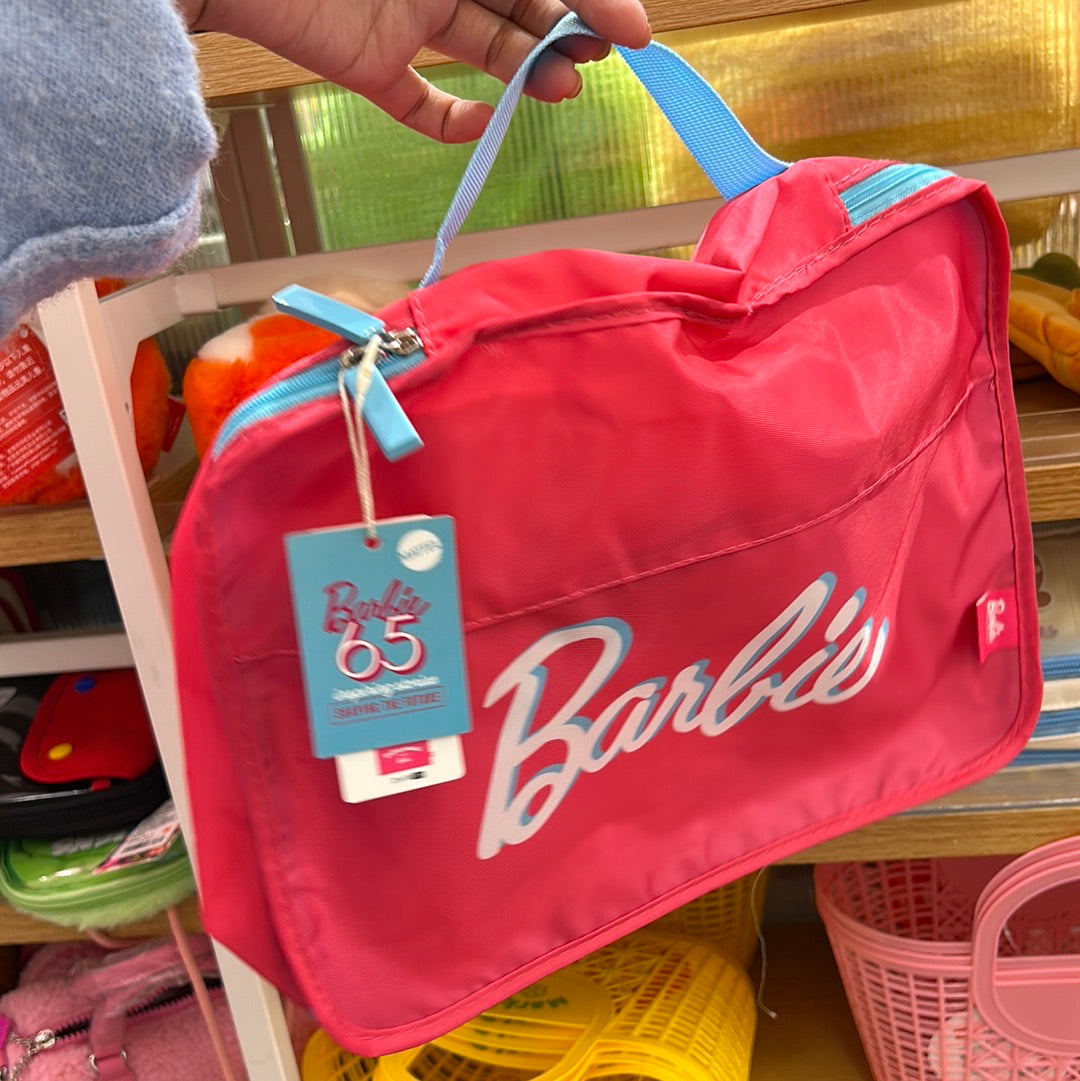 Barbie travelling packing bag