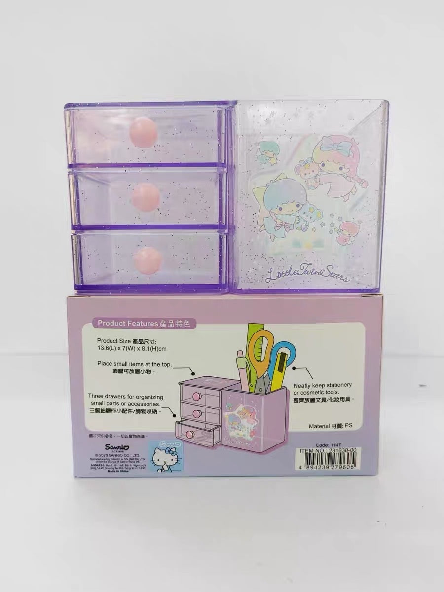 HP786 Hong Kong Sanrio Cartoon Anime Plastic Storage Box Authentic