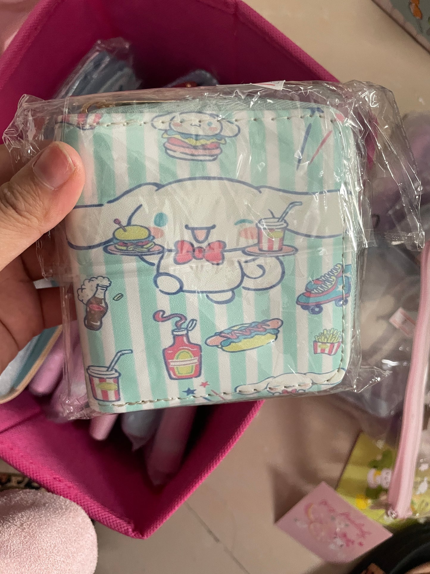 Clearance Sanrio wallets Sailormoon wallets zipper wallets Cinnamoroll