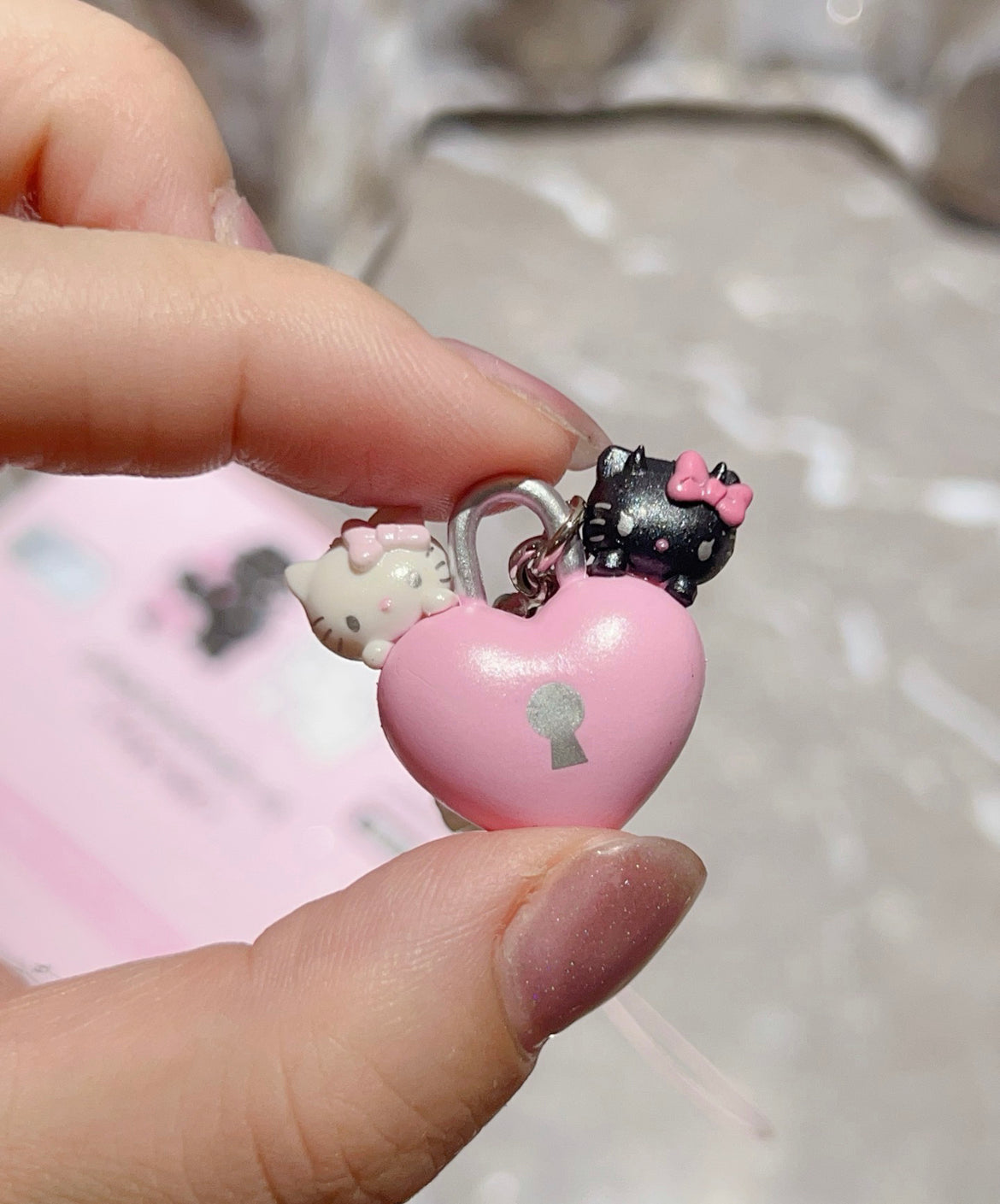 Hello Kitty Angel and Devil series phone charms