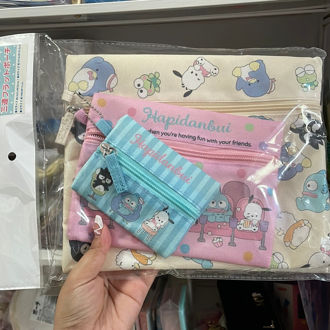 Hapidanbui pouches （set of 3）