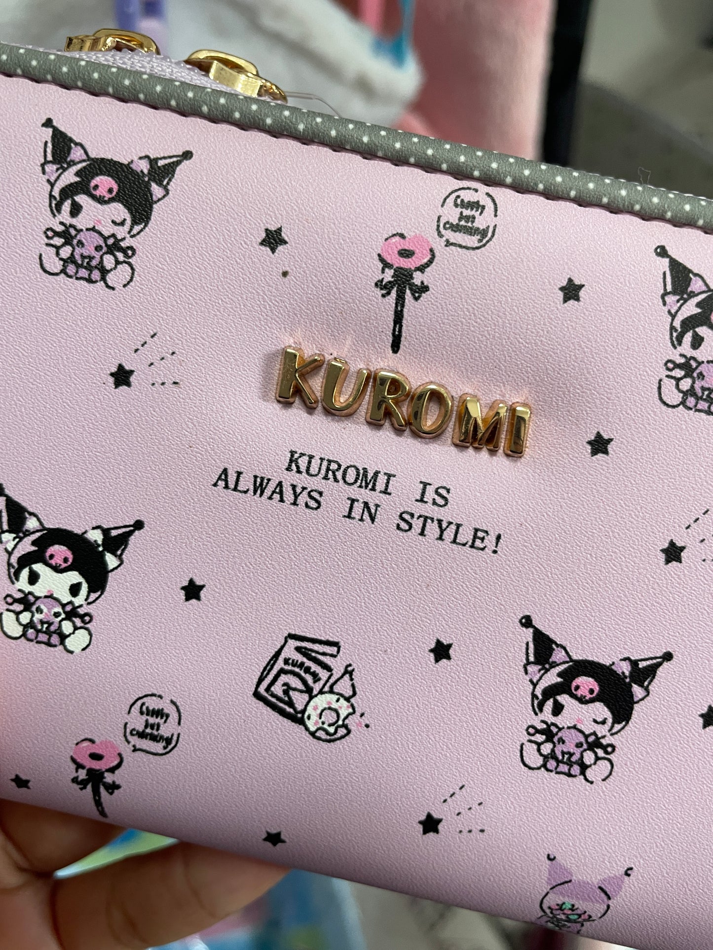 Clearance kuromi wallet Japan