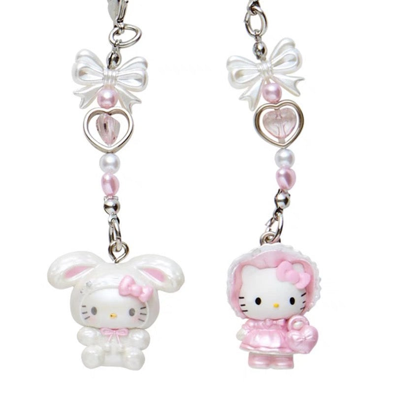 Hello Kitty Angel and Devil series phone charms