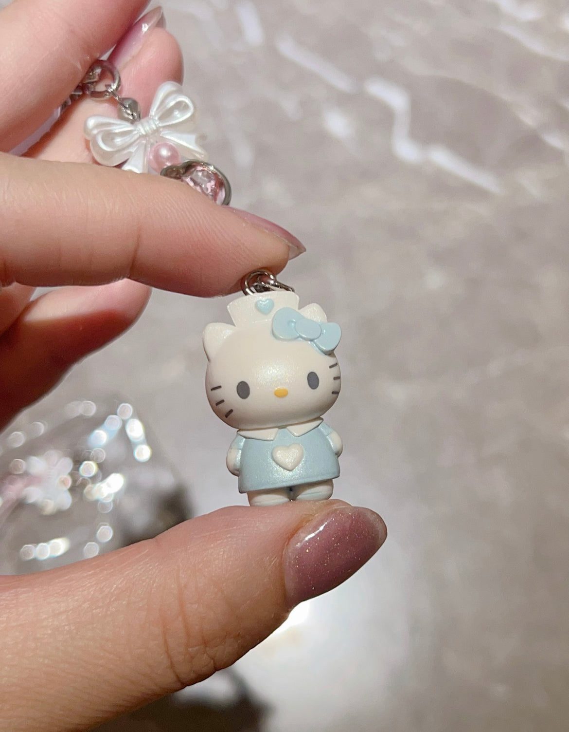 Hello Kitty Angel and Devil series phone charms