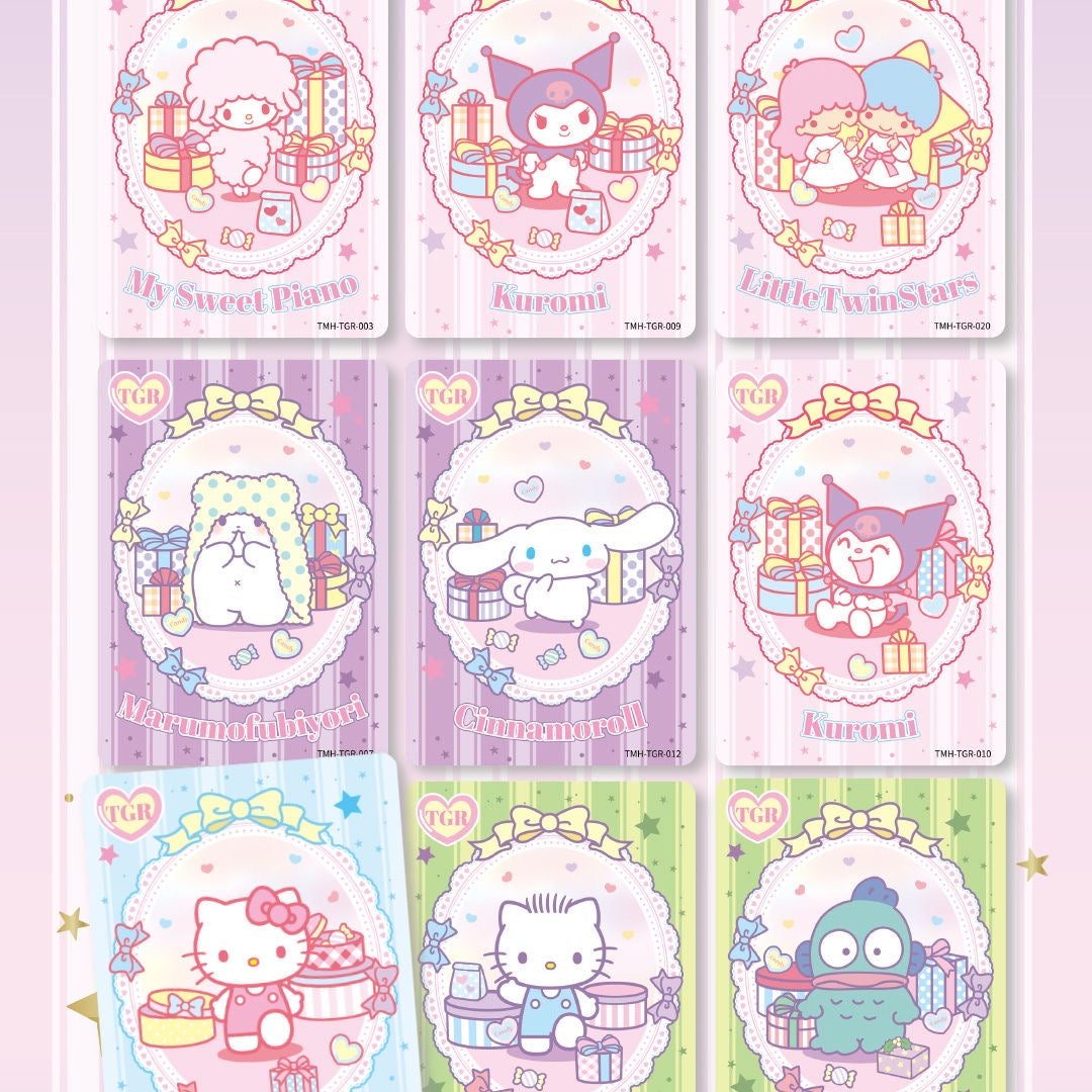 sanrio newest trading card