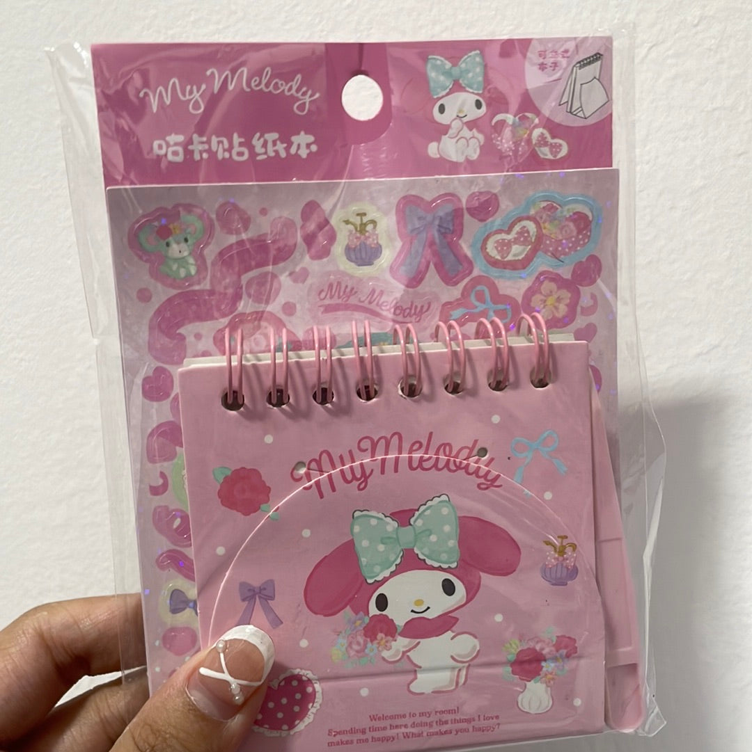 Clearance Guka DIY BOOK stickers tweezers Kuromi My Melody Kuromi