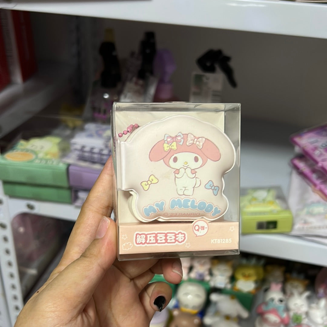 Mini notebook mini Memo My Melody Pochacco