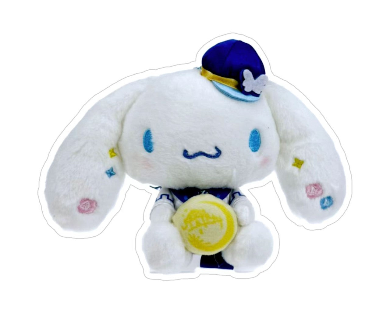 [Preorder] O-moon & Cinnamoroll 8 inch plushy & 4 inch keychain plushies