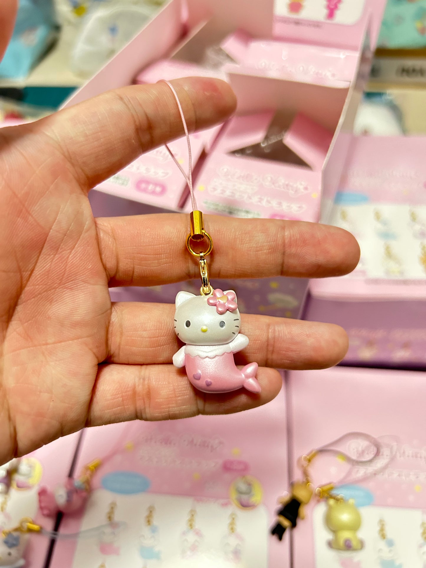 NIC Sanrio characters Hello Kitty phone charms blind box