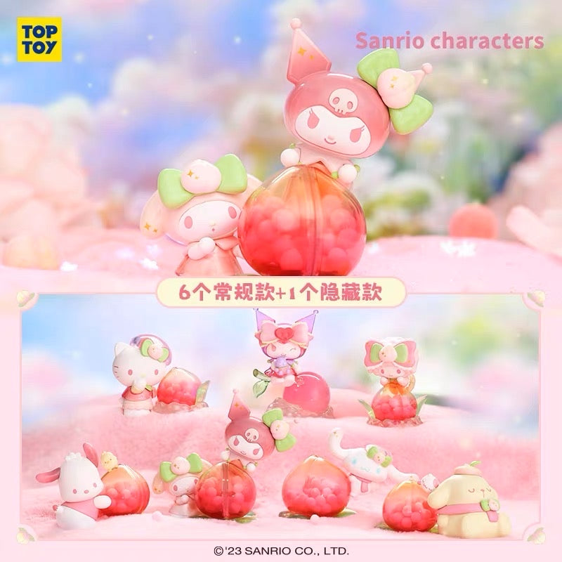 Lighting Deal ~~Top toy Sanrio characters vitality peach Paradise Blind box