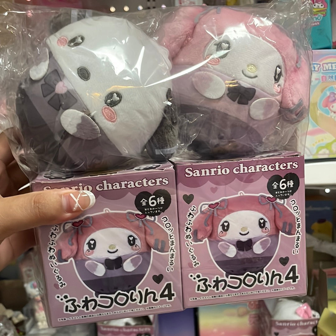 Pochacco My Melody Hello kitty round plushies confirmed blind boxes