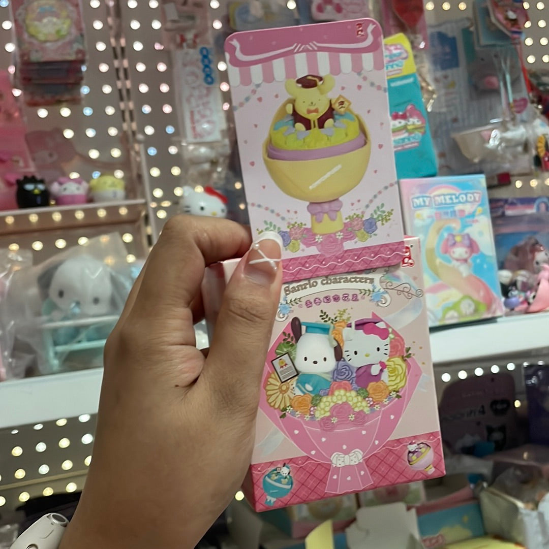 Bouques figures confirmed blind boxes Pochacco Cinnamoroll My Melody Pom Pom Purin