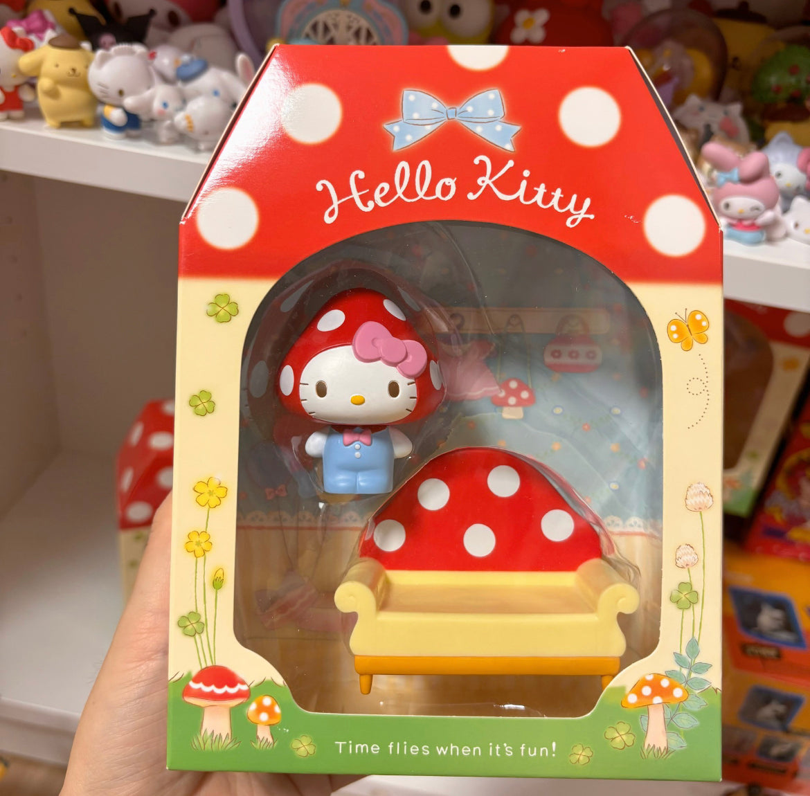 Sanrio mushroom series vintage set