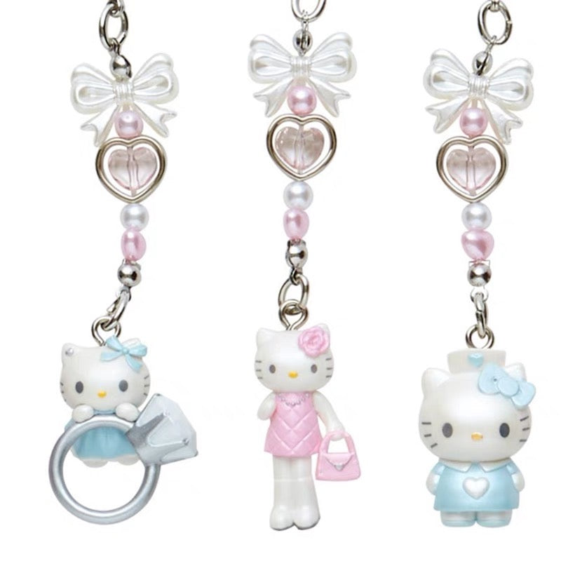 Hello Kitty Angel and Devil series phone charms