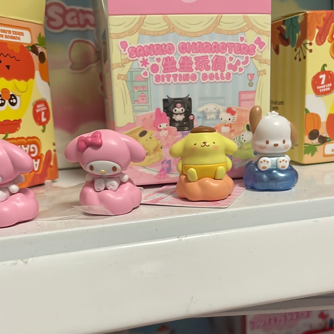 Light up figures Confirmed blind bag My Melody Pom Pom Purin Pochacco Kuromi Cinnamoroll