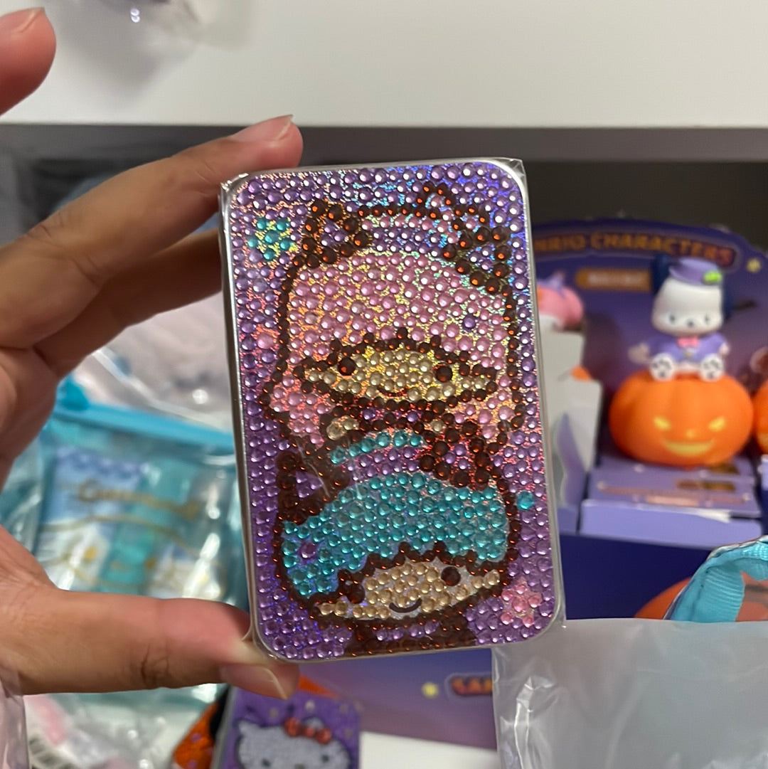 Sanrio Halloween diamond slide tin