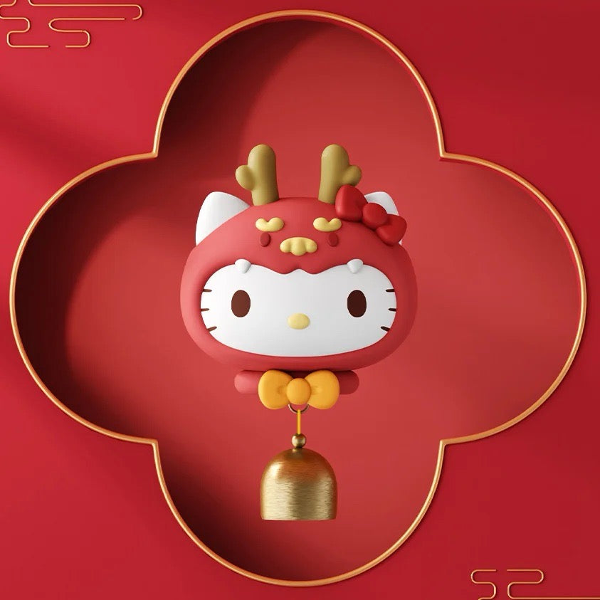 H128 Sanrio good luck new year bell dangle