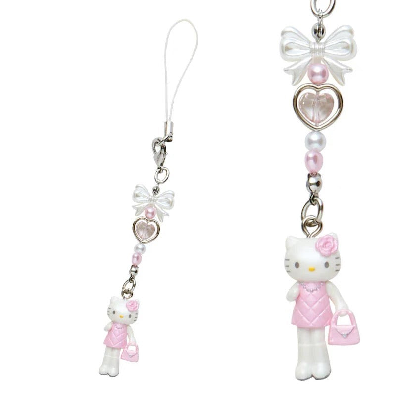 Hello Kitty Angel and Devil series phone charms