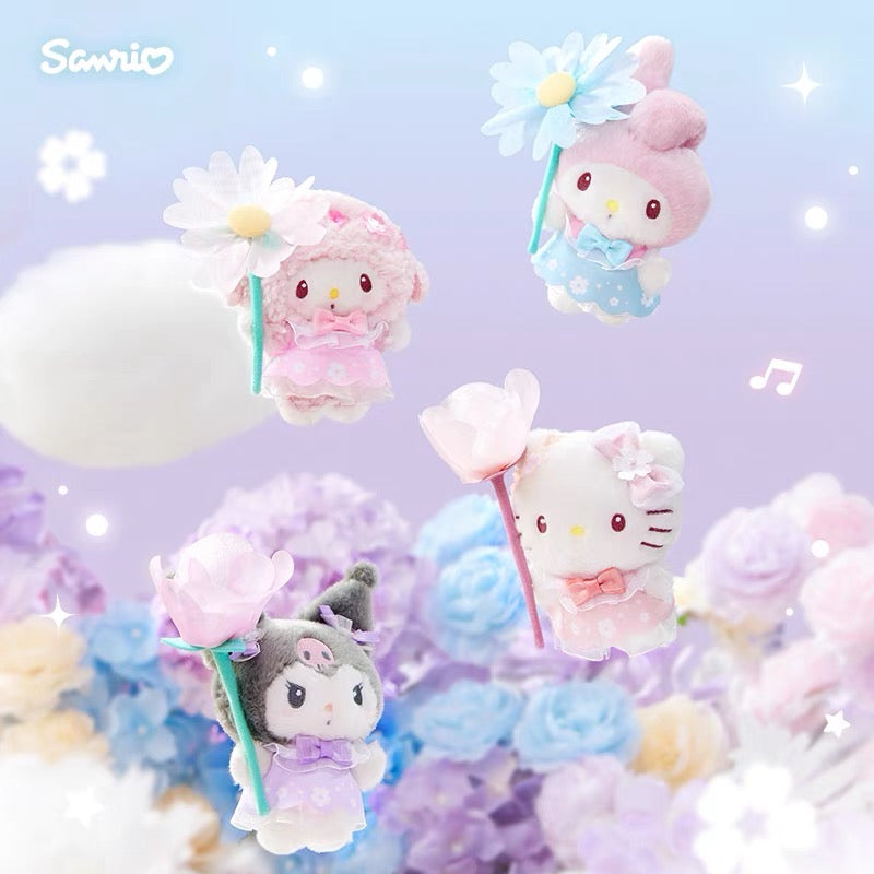 Sanrio Elf Fantasy my Melody HelloKitty Kuromi pom piano cinna Lamb Pendant