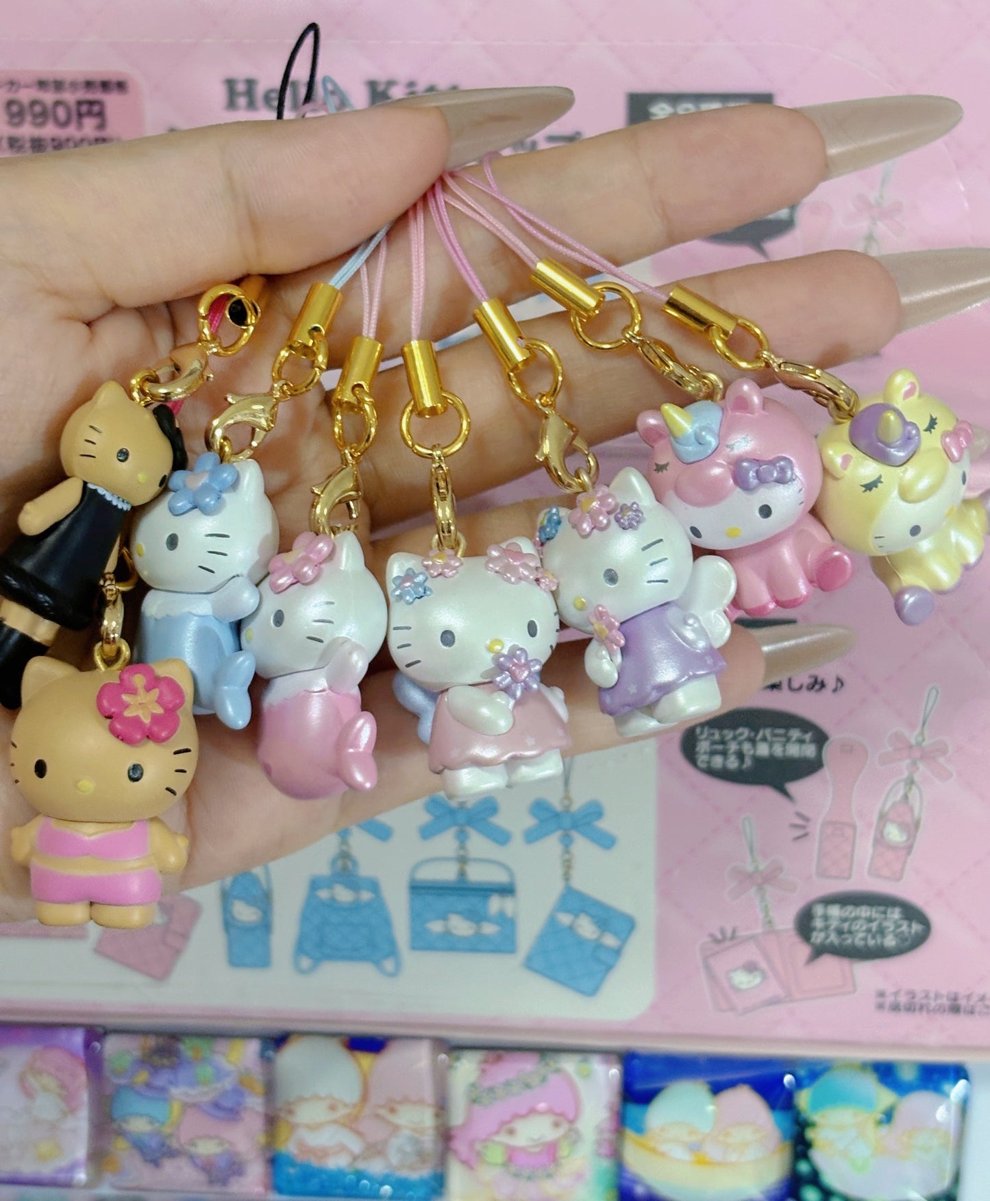 NIC Sanrio characters Hello Kitty phone charms blind box