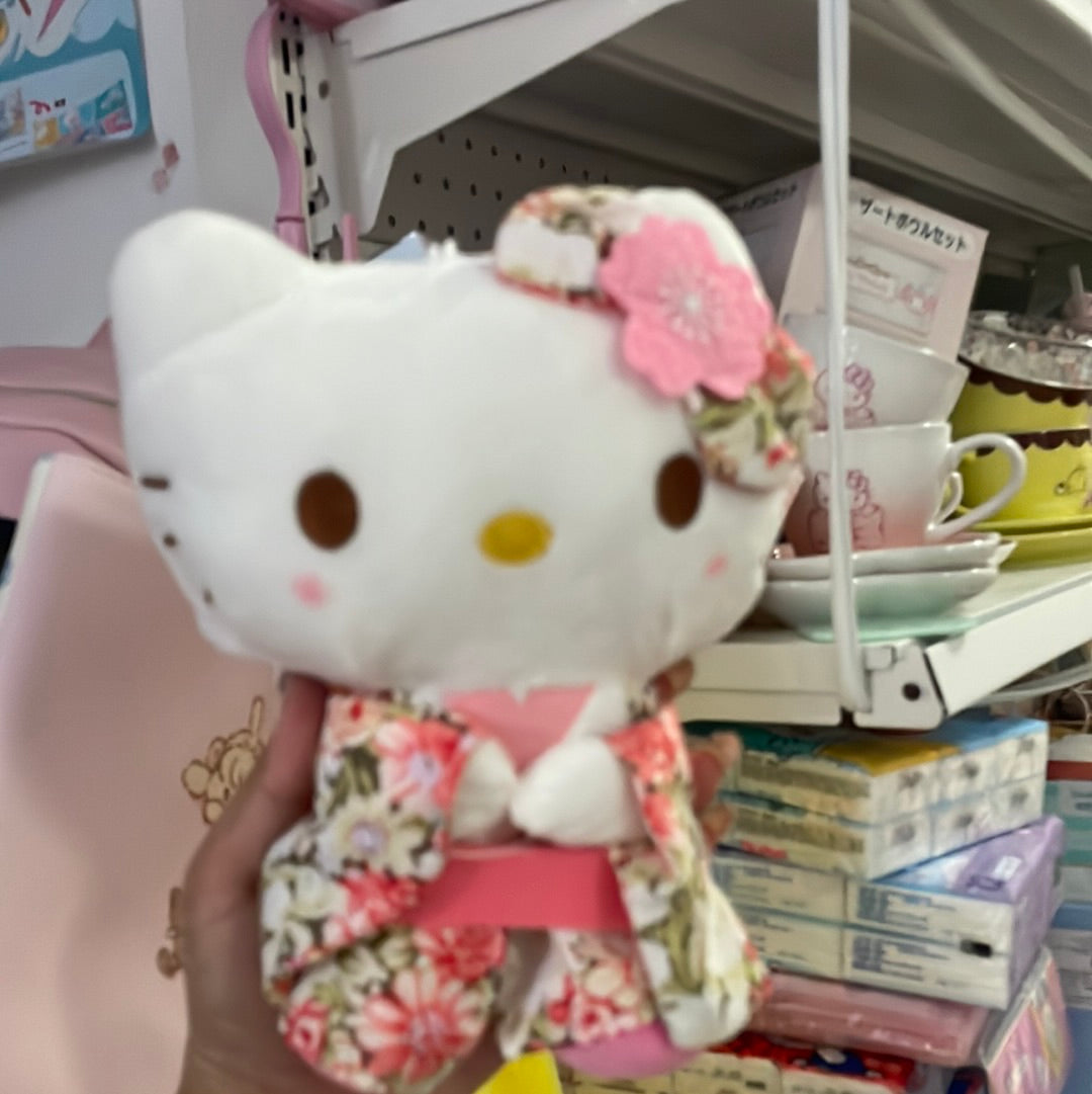 Clearance Helli Kitty in kimono plushy