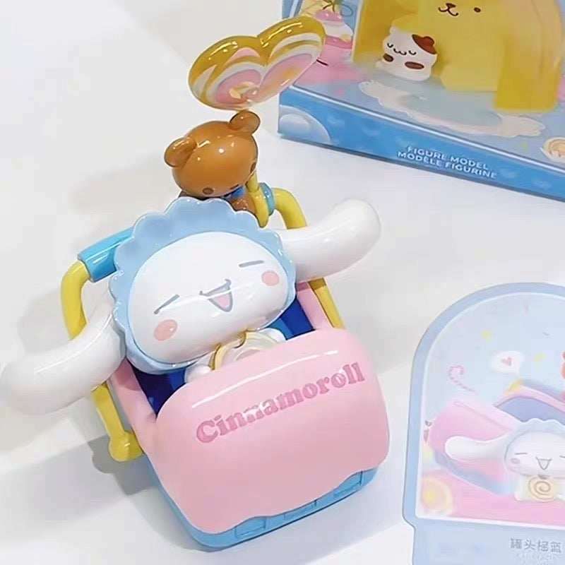 Sanrio kuromi pom melody piano pochacco cinna hangyodon snack series blind box