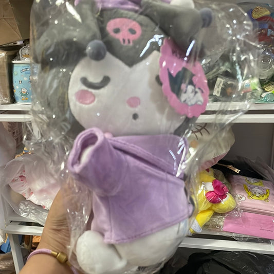 Clearance Kuromi sleeping plushy