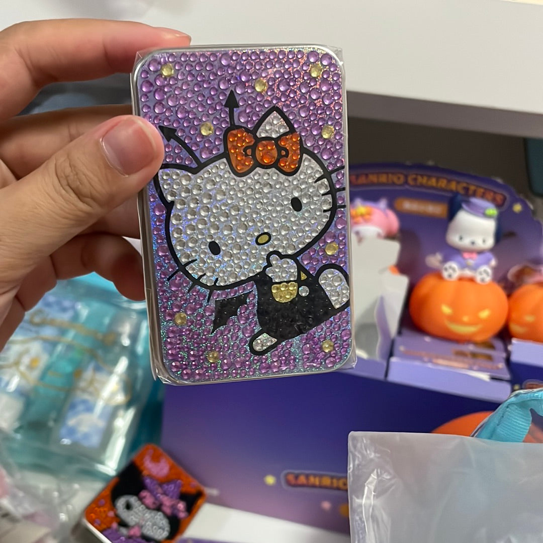 Sanrio Halloween diamond slide tin