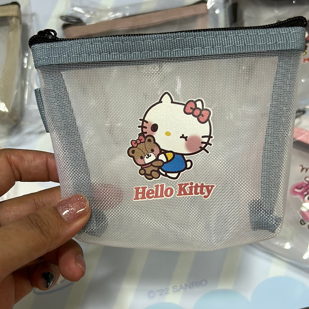 Mesh pouches badtz maru kuromi Pom Pom kuromi my Melody Kitty Cinnamoroll