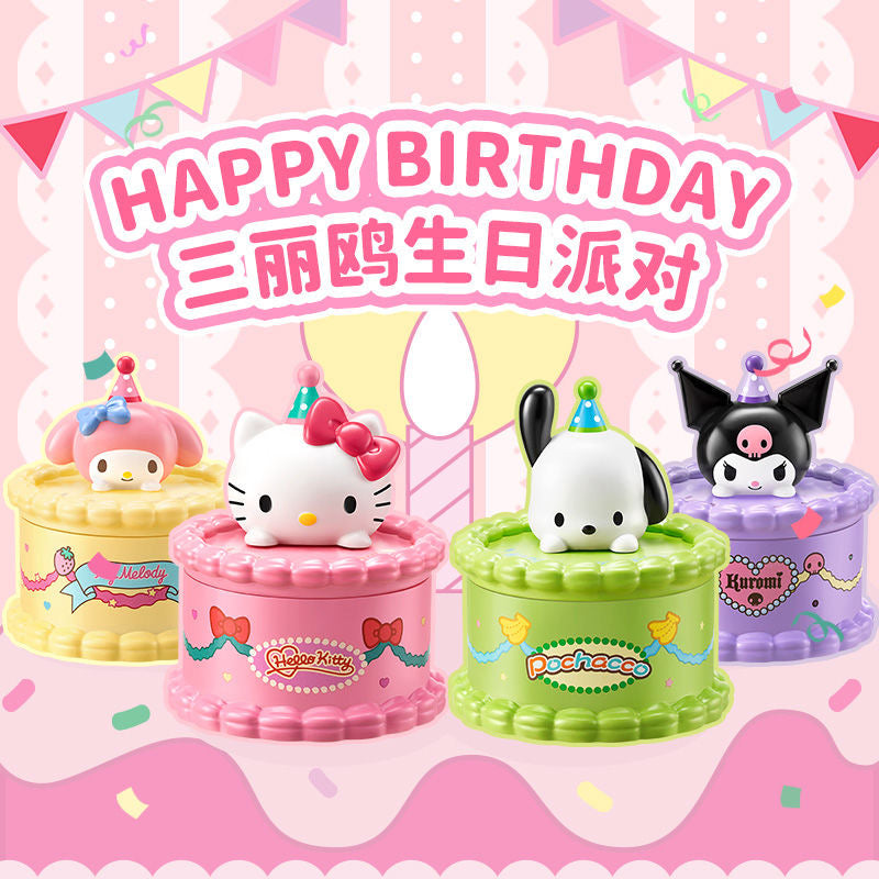 H191 Happy birthday cake figure Scented candles